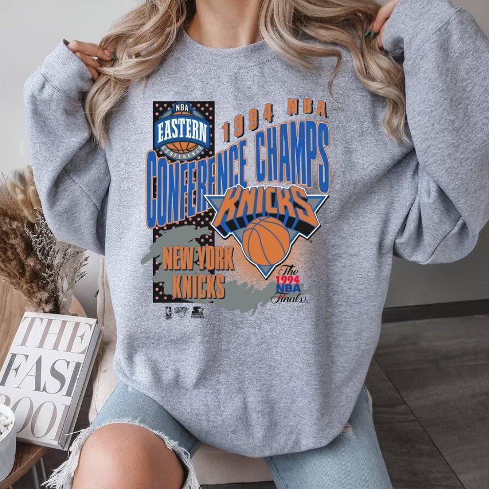 1994 Finals New York Knicks San Antonio Style Crewneck Sweatshirt